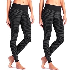 NWOT Athleta Shimmer Stripe Leggings 242843
